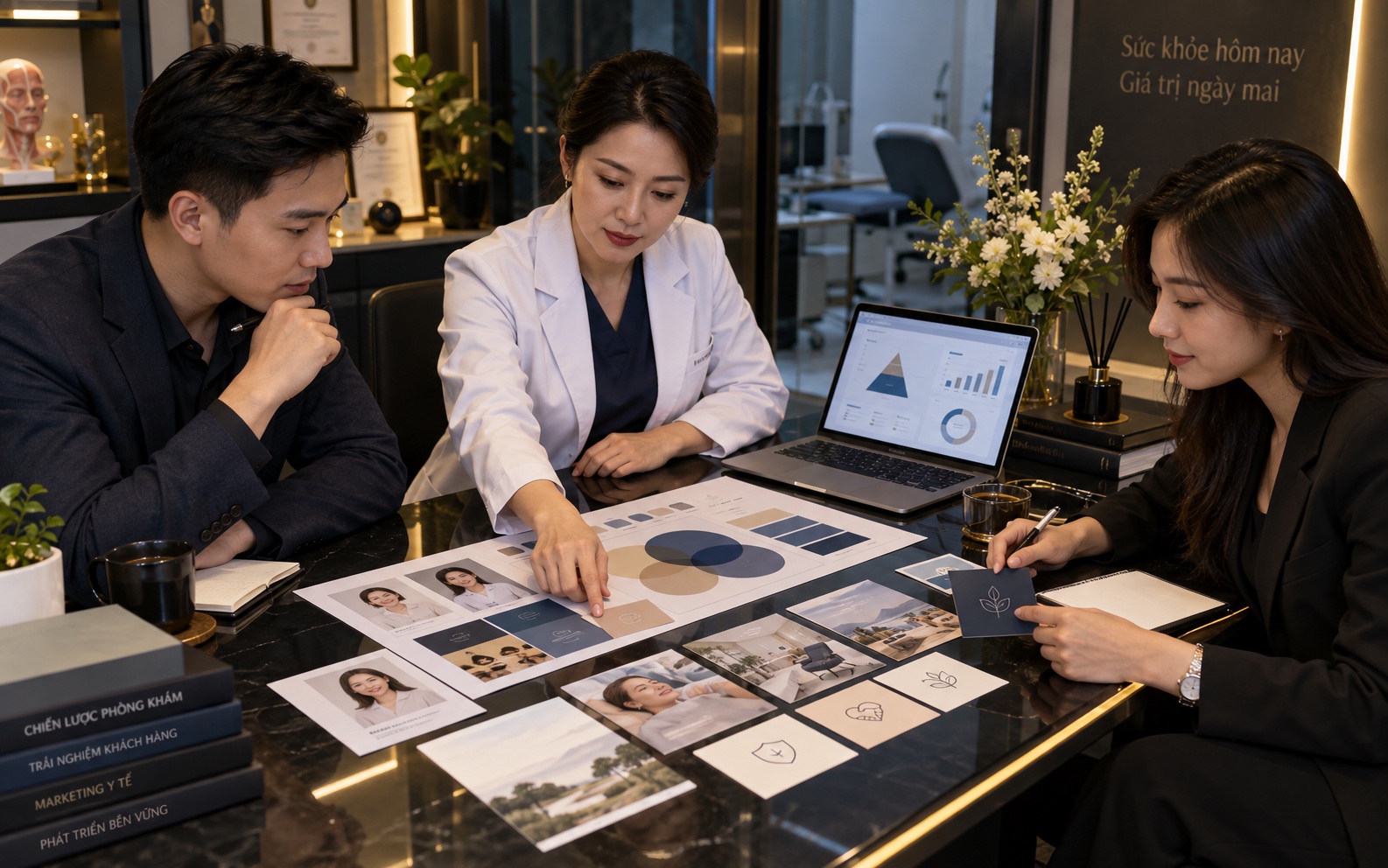 Bộ định vị và thông điệp USP của cơ sở
